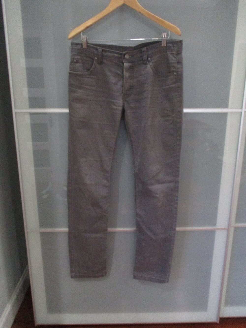 Nasty Pig Gray Wash Button Fly Jeans